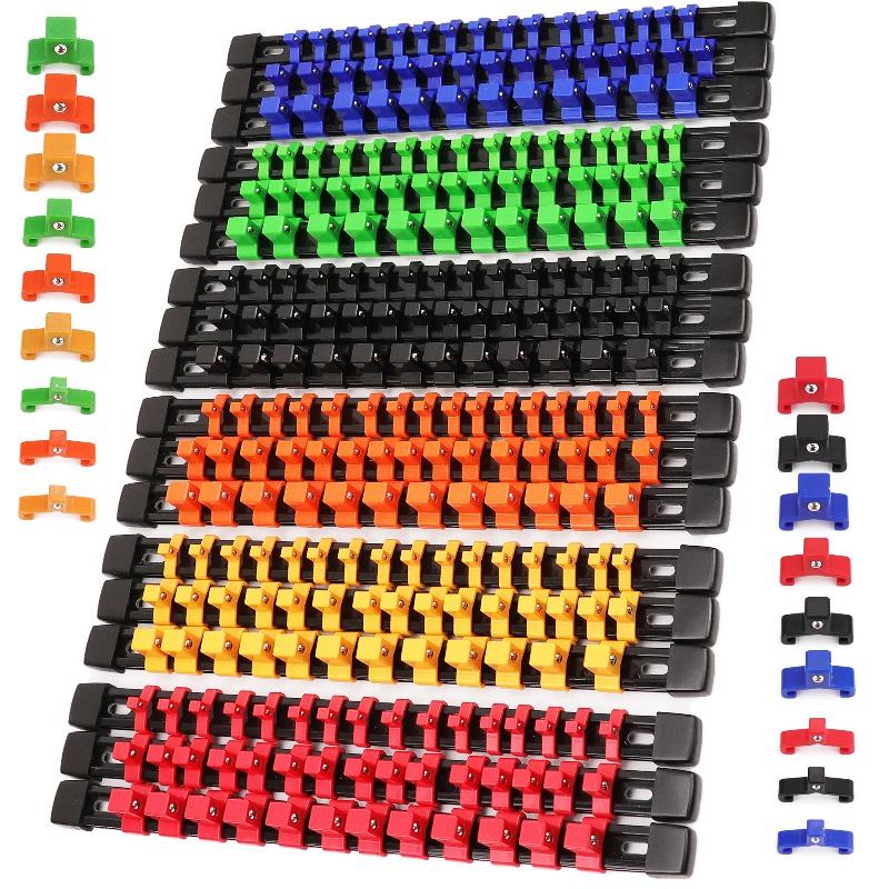 Drawer Slide Pair - 18-Piece Socket Organizer Set for Tool
