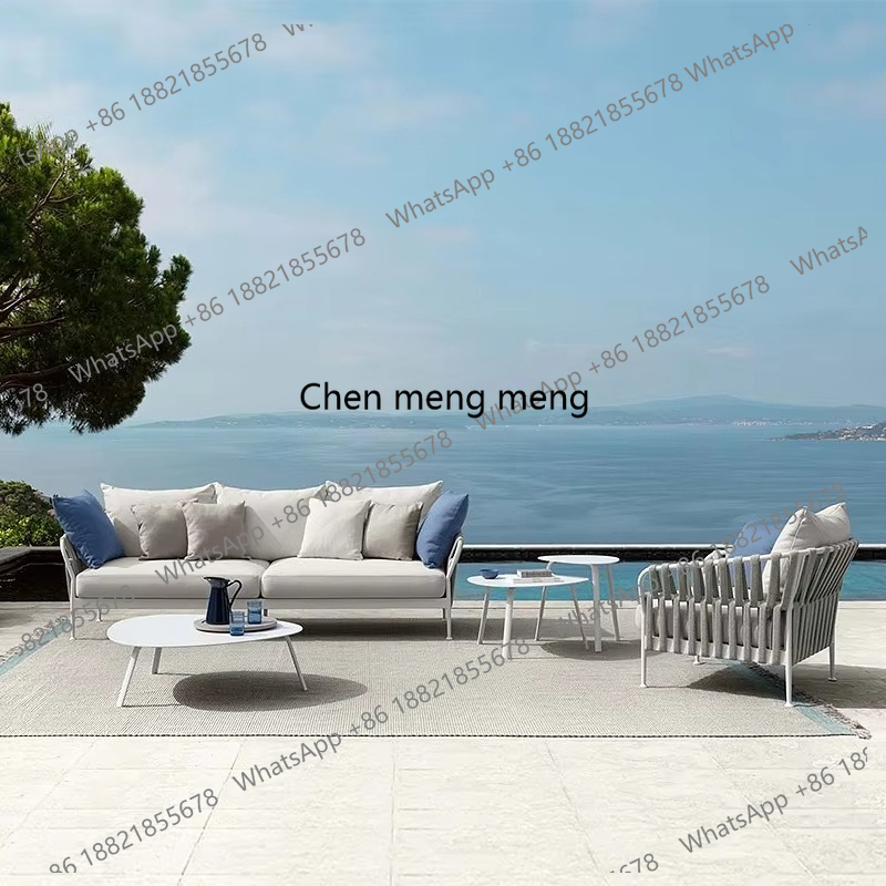 Outdoor Woven Sofa Set Corner  - Furniture Hardware Restoration ulasan dan harga