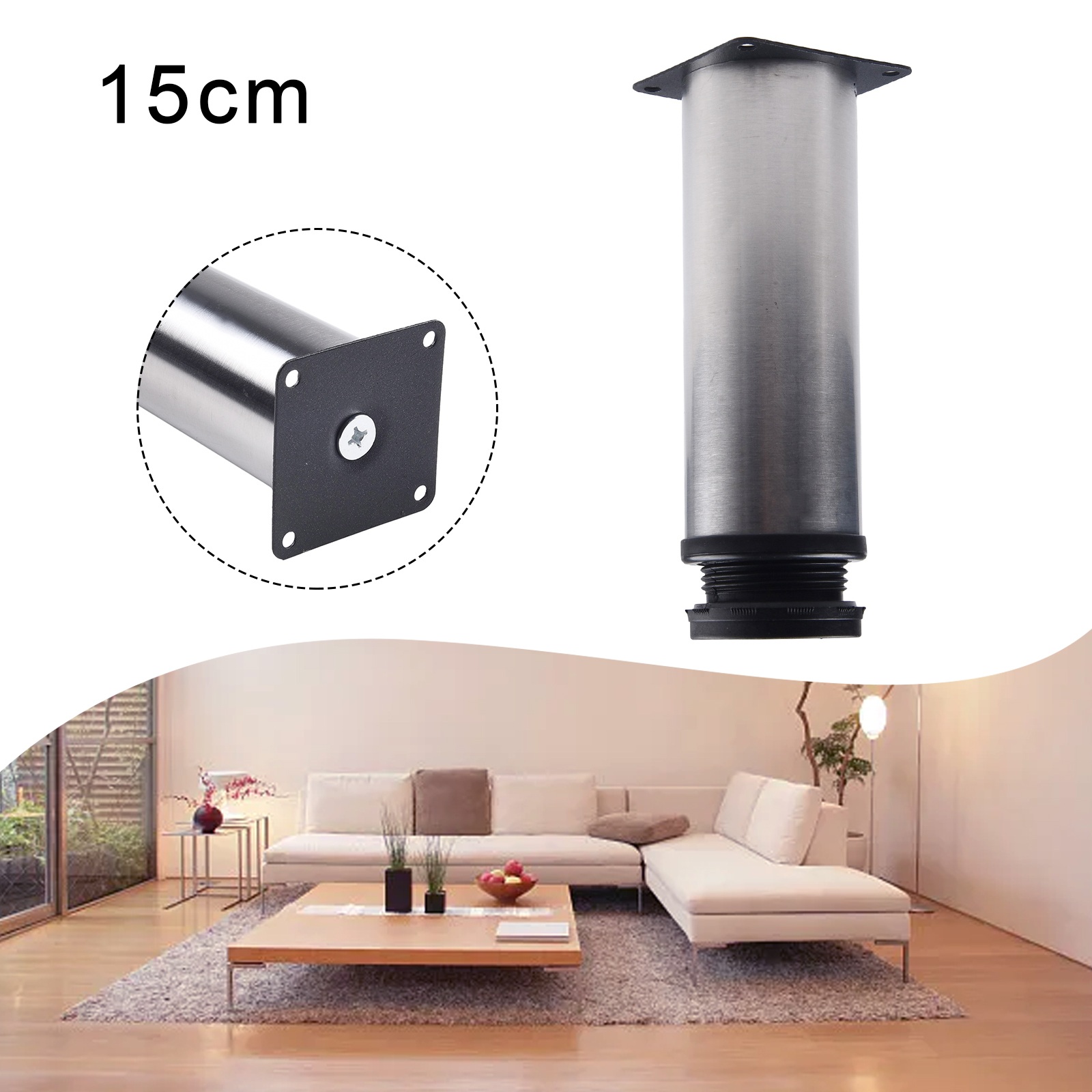 Stainless Steel Furniture Leg  - Furniture Hardware Screws ulasan dan harga