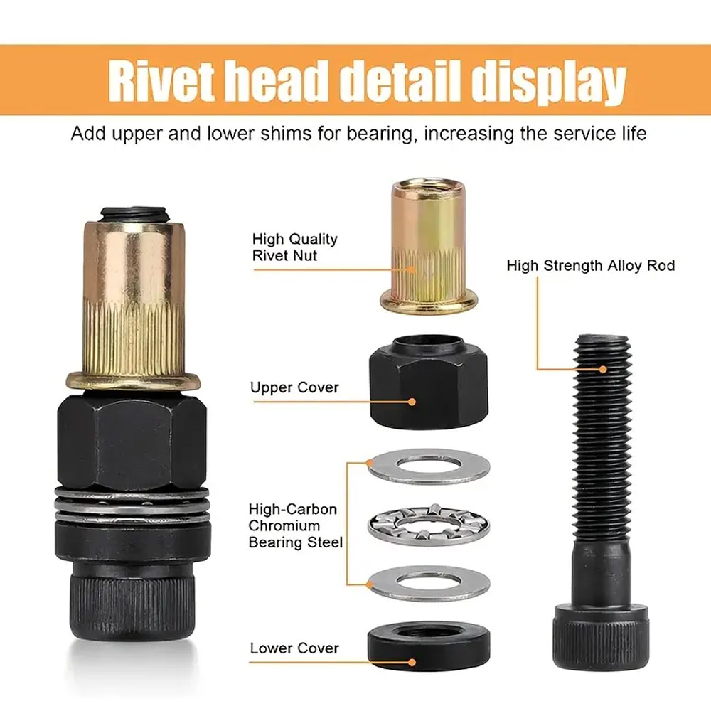 Carbon steel rivet nut set Slo - Furniture Hardware Screws ulasan dan harga