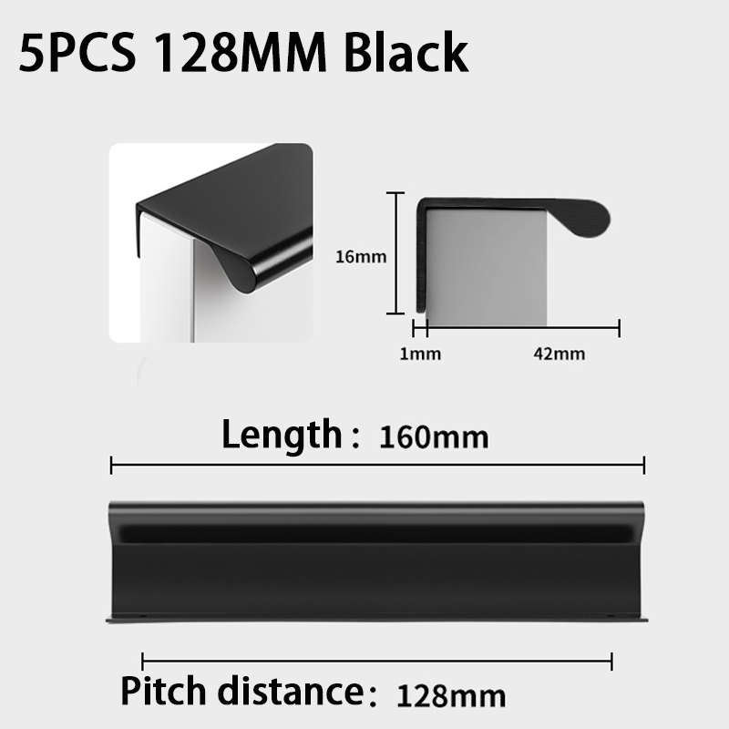 5PCS Side-mounted Handle Alumi - Furniture Hardware Restoration ulasan dan harga