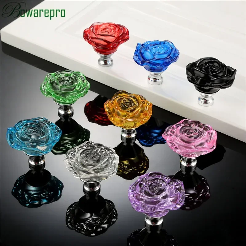 bowarepro 50MM Crystal Rose Gl - Furniture Hardware Restoration ulasan dan harga