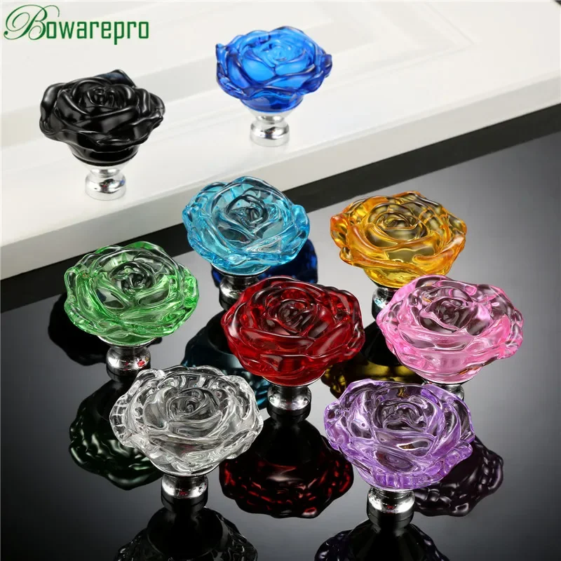 bowarepro 50MM Crystal Rose Gl - Furniture Hardware Restoration ulasan dan harga