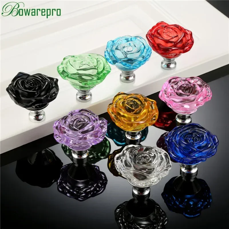 bowarepro 50MM Crystal Rose Gl - Furniture Hardware Restoration ulasan dan harga