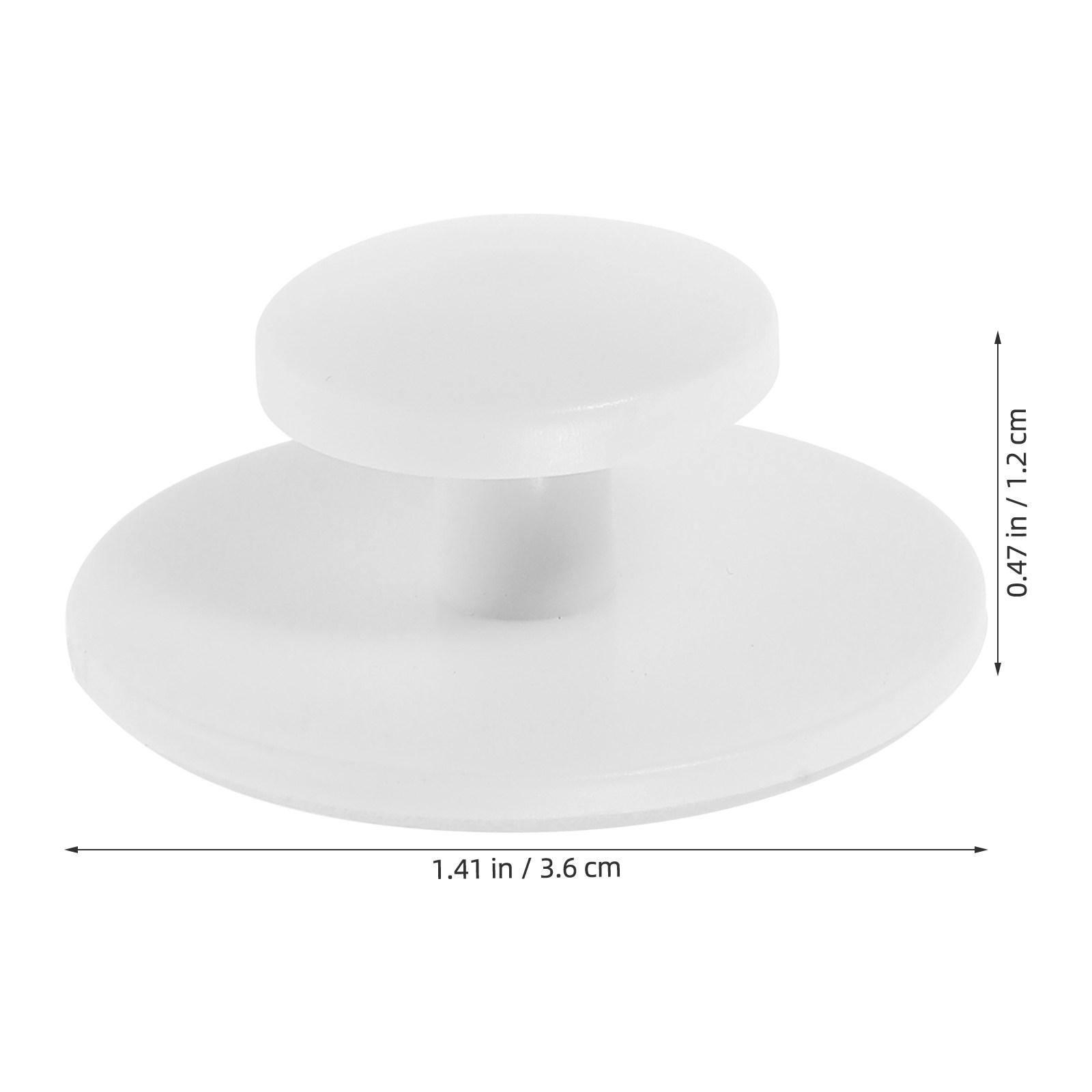 10Pcs Round Self Adhesive Cabi - Furniture Hardware Restoration ulasan dan harga