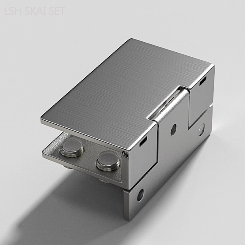 Non-perforated Glass Hinges Hi - Quality Furniture Hardware ulasan dan harga