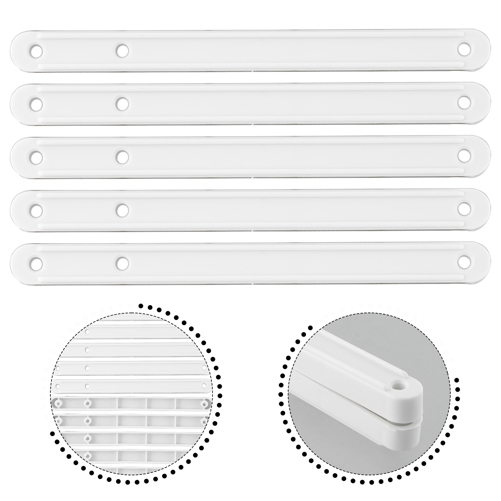 10pcs Draw Rail Plastic Drawer - Drawer Slide Pair ulasan dan harga