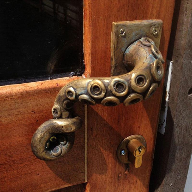 Vintage Octopus Door Knob Outd - Furniture Hardware Restoration ulasan dan harga