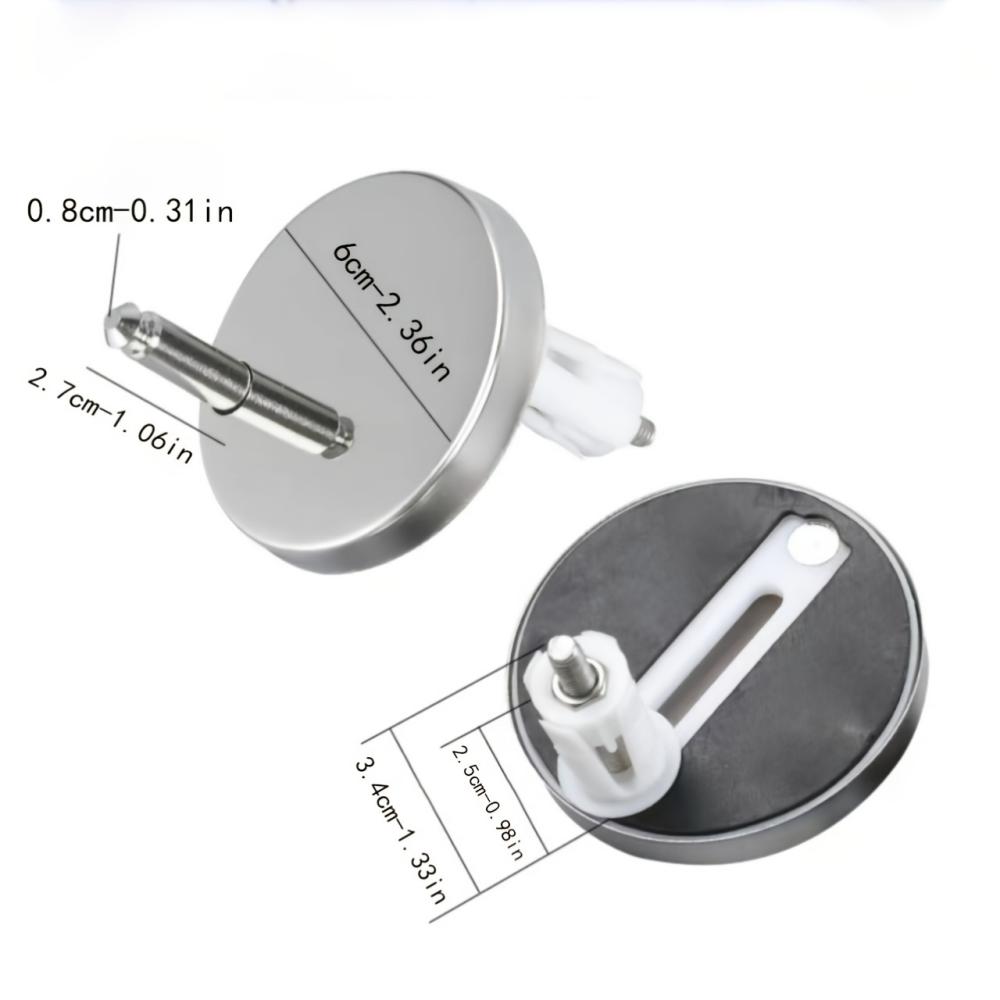 1Pair Stainless Steel Toilet S - Furniture Hardware Screws ulasan dan harga
