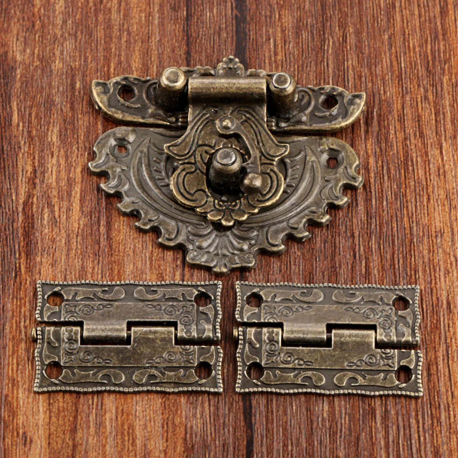 3pcs/set Antique Bronze Padloc - Furniture Hardware Replacement Parts ulasan dan harga