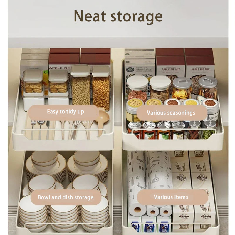 New Kitchen Storage Rack with  - Drawer Slide Pair ulasan dan harga