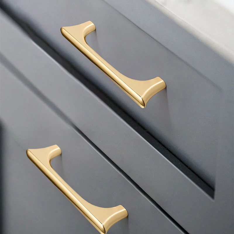 YM Gold Kitchen Cabinet Handle - Furniture Hardware Stores ulasan dan harga