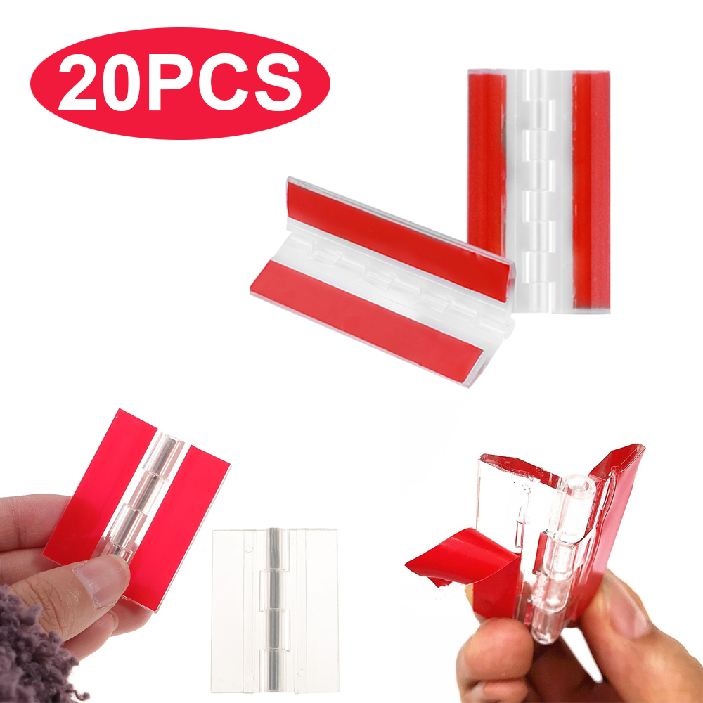 10/20Pcs Folding Hinges Acryli - Furniture Hardware Replacement Parts ulasan dan harga