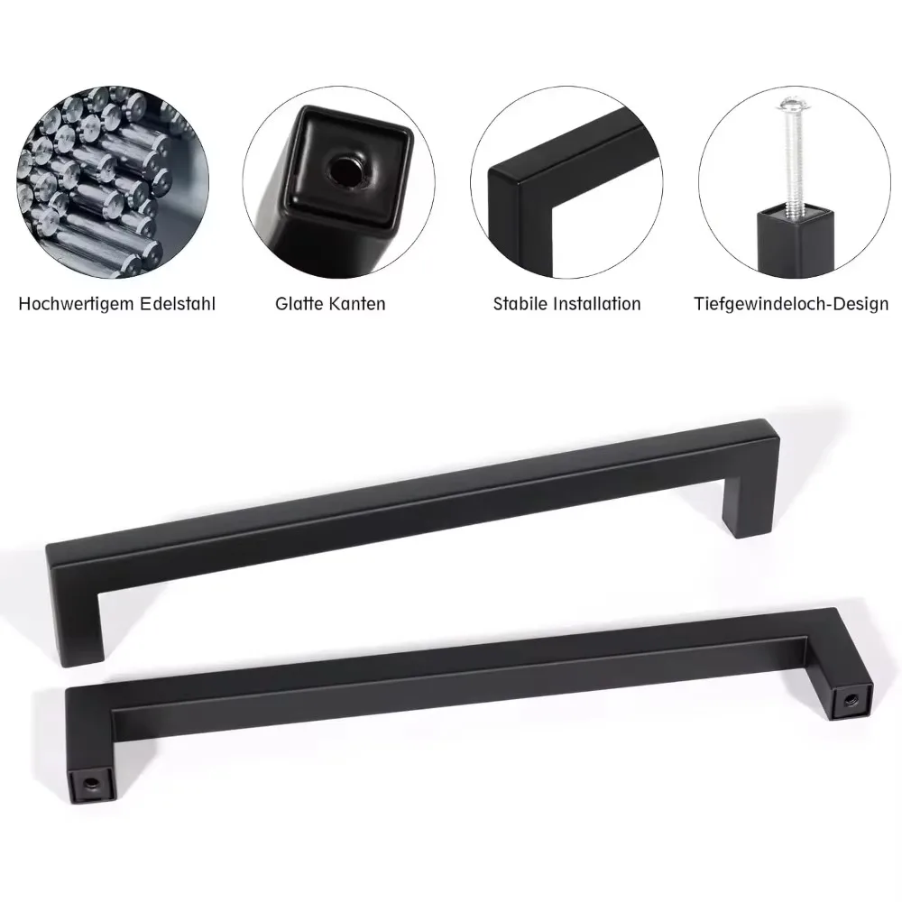 6/18pcs Stainless Steel Square - Furniture Hardware Restoration ulasan dan harga