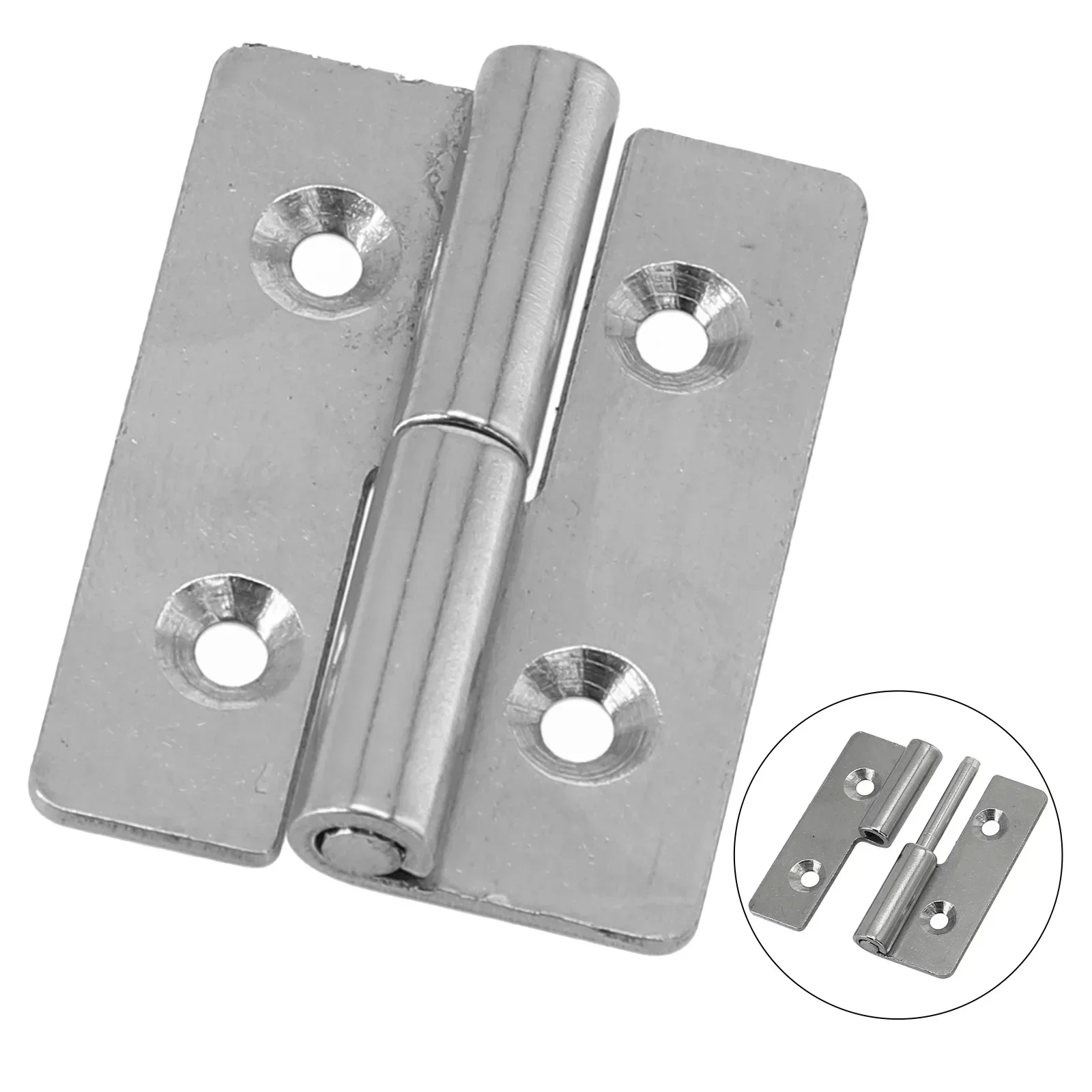 Detachable Hinge Stainless Ste - Furniture Hardware Replacement Parts ulasan dan harga