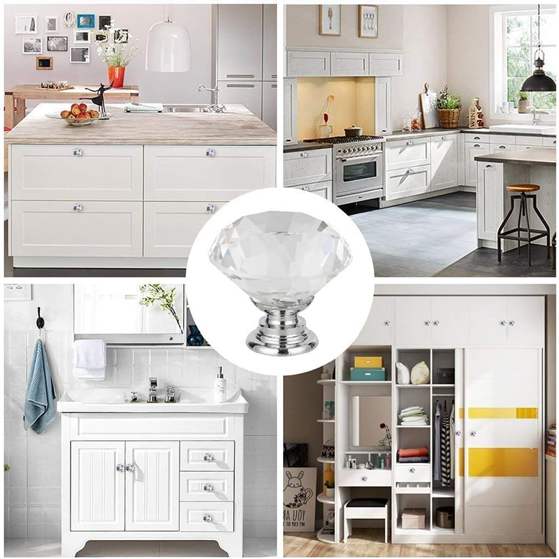 6Pcs Cabinet Knob with Screws  - Furniture Hardware Restoration ulasan dan harga
