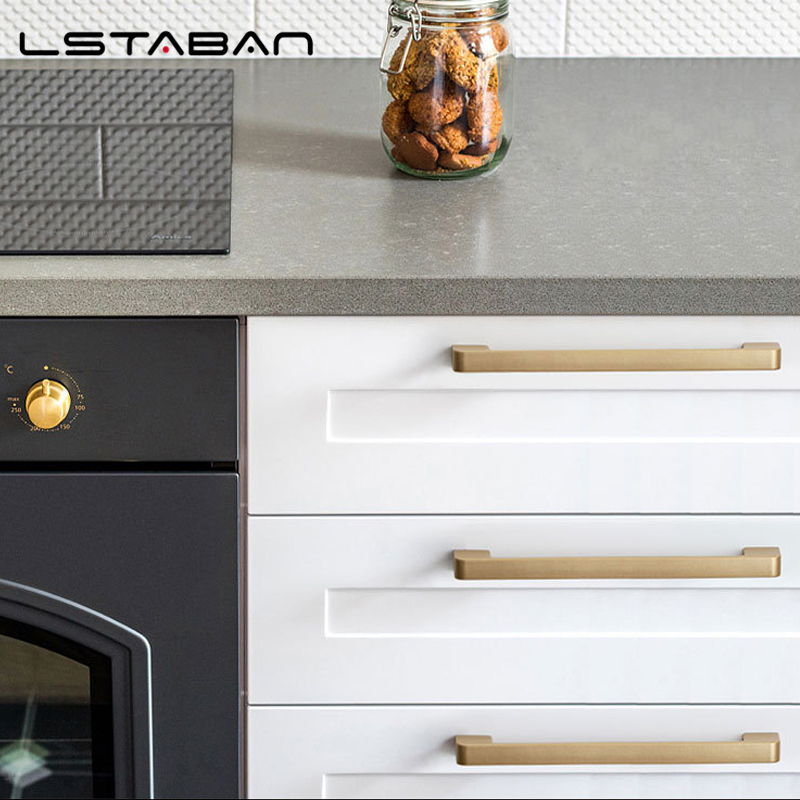 Golden Simple Fashion Aluminum - Furniture Hardware Restoration ulasan dan harga