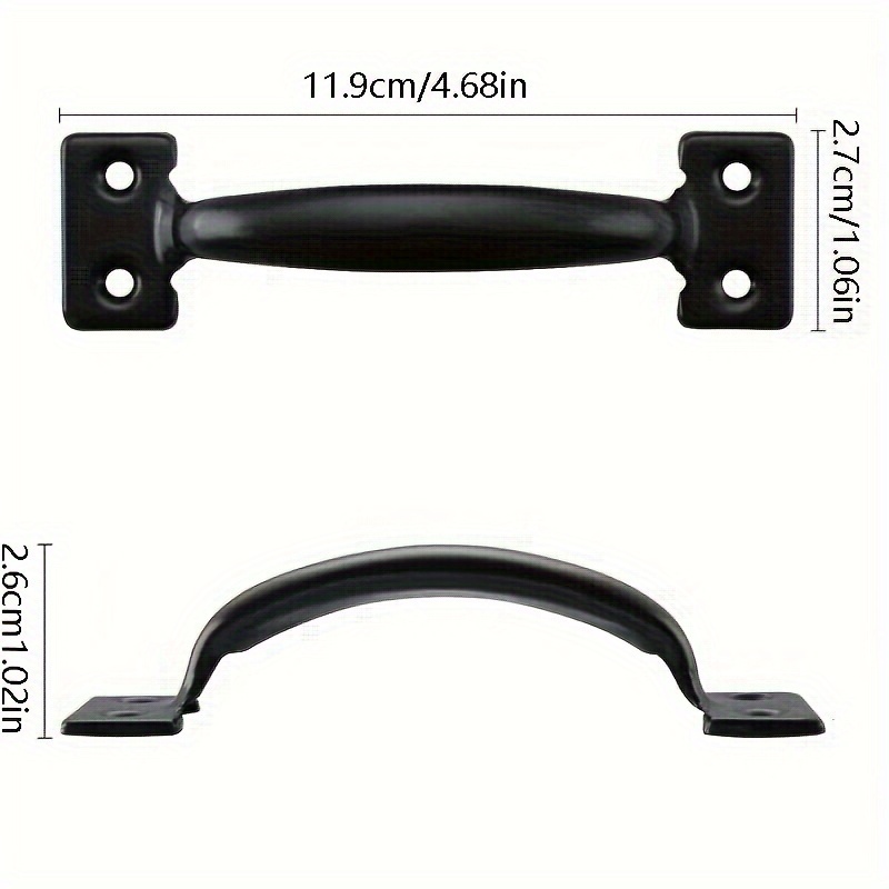 2Pcs DIY Furniture Iron Handle - Furniture Hardware Restoration ulasan dan harga