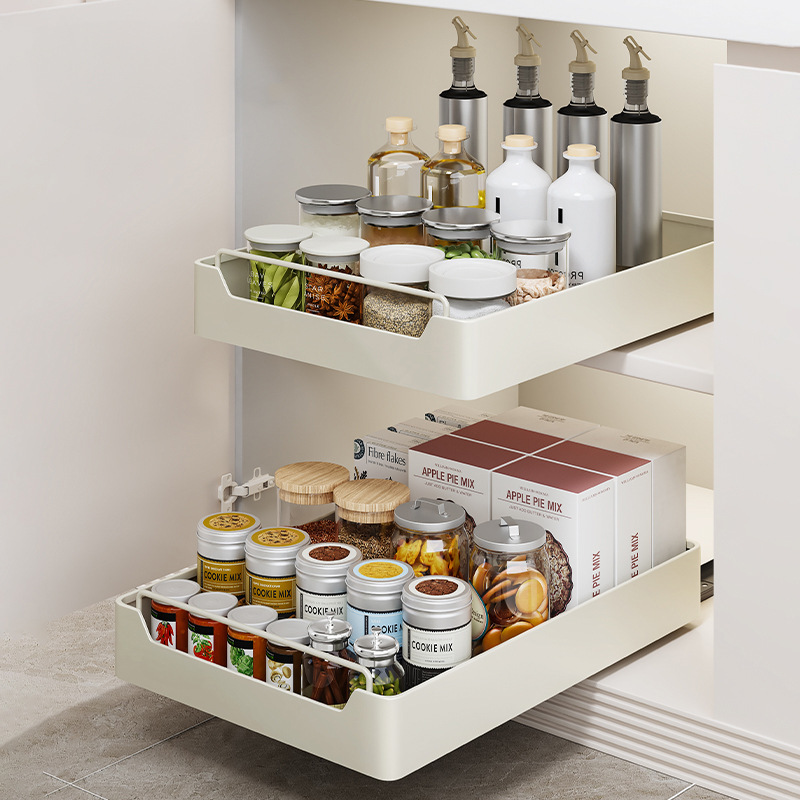 Kitchen Storage metal holdetr  - Drawer Slide Pair ulasan dan harga
